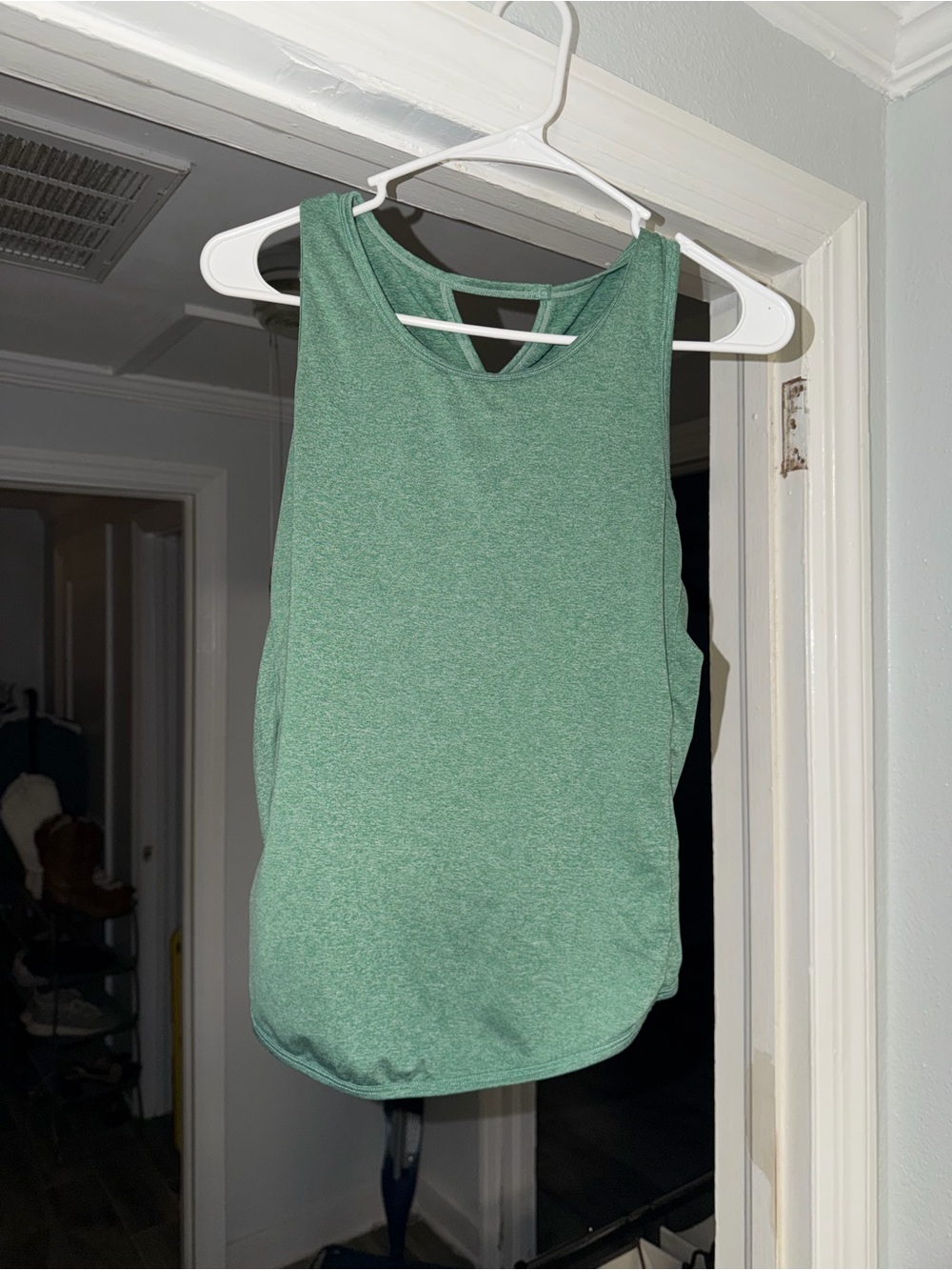 Sleeveless Green Tank Top - Women